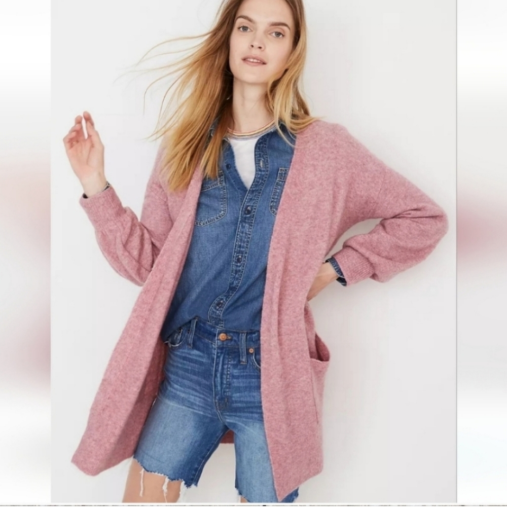 Madewell Pink Women's Cardigan